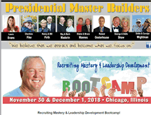 Tablet Screenshot of presidentialmasterbuilders.com